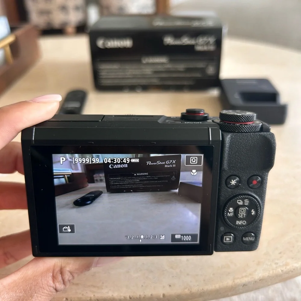 New Canon PowerShot G7 X Mark lll - Picture 6 of 12